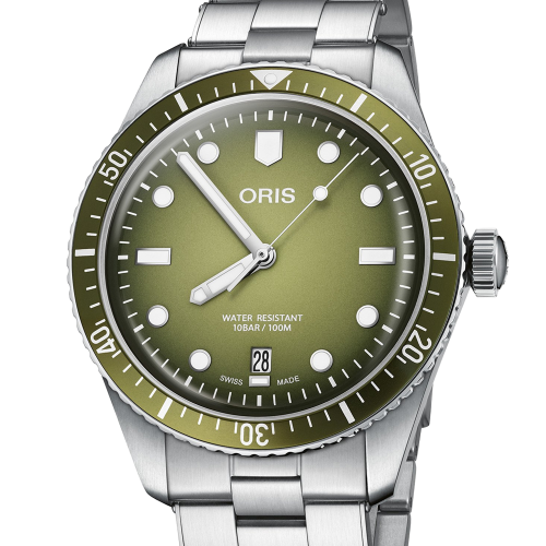 Oris Divers Sixty-Five Date 40mm Green