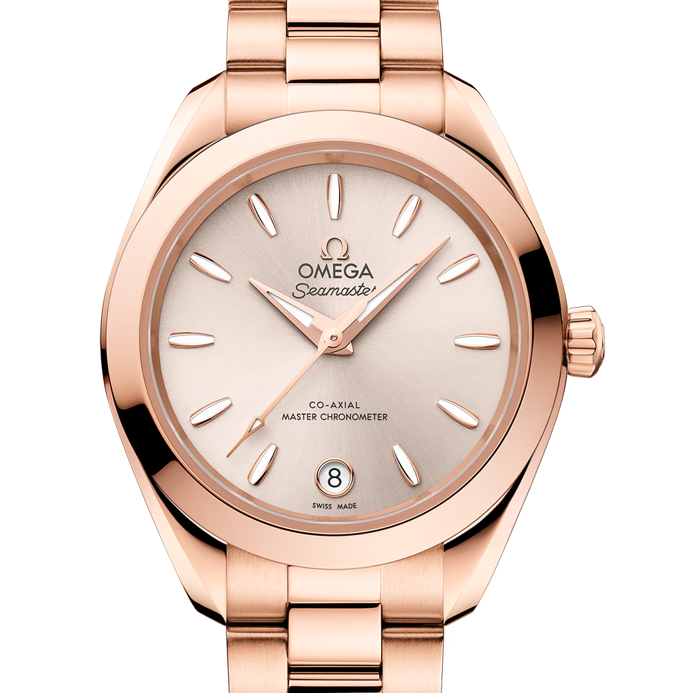 Omega Seamaster Aqua Terra 30mm Sedna Gold