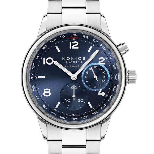 Nomos Glashütte Club Sport neomatik Worldtimer